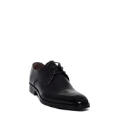 Italian Men Black Leather Shoes #3625