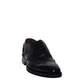 Italian Men Black Leather Shoes #3645