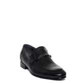 Italian Men Black Leather Shoes #3724
