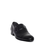 Italian Men Black Leather Shoes #3737
