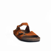 Turkish Men Havan Chamois Slipper #3895