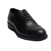 Men Black Leather Shoes #3948