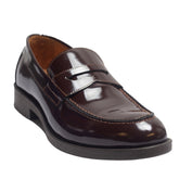 Men Maroon Vernis Leather Shoes #3952