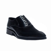 Men Black Vernis Leather Shoes #3982