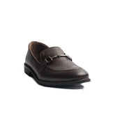 Men Brown Leather Shoes #4018