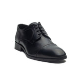 Men Black Leather Shoes #4026