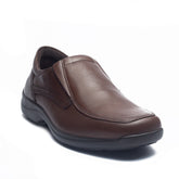 Italian Men Brown Leather Shoes #4101