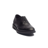 Men Black Leather Shoes #4105