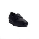 Italian Men Black Leather Shoes #4186