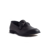 Italian Men Black Leather Shoes #4188