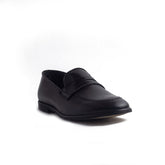 Italian Men Black Leather Shoes #4194