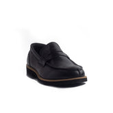 Italian Men Black Leather Shoes #4205