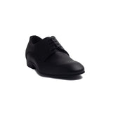 Italian Men Black Leather Shoes #4250