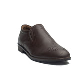 Men Brown Leather Shoes #4260