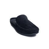 Men Black Chamois Espadrilles #4291