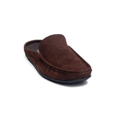 Men Brown Chamois Espadrilles #4293