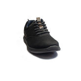 Europeon Union Men Black Leather * Cloth Shoes #4324