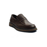 Turkish Men Brown Leather Shoes #4343