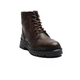 Turkish Men Brown Leather Half Boot #4354