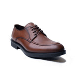 Men Brown Leather Shoes #4370