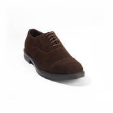 Men Brown Chamois Shoes #4380