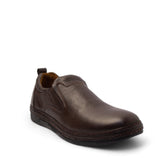 Men Brown Leather Shoes #4403