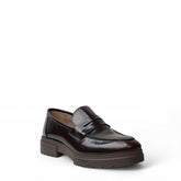 Men Brown Leather Shoe #4511