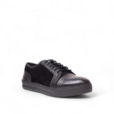 Men Black Leather Shoes #4539