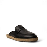 Men Black Leather Shoes #4560