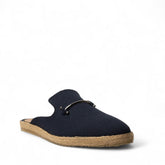 Men Dark Blue Cloth Shoes #4561