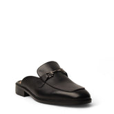 Men Black Leather Shoes #4576