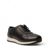 Men Black Leather Shoe #4583