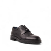 Men Black Leather Shoes #4624