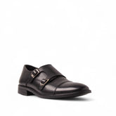 Men Black Leather Shoes #4633