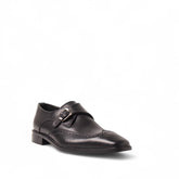 Men Black Leather Shoes #4638