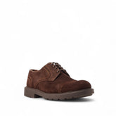 Men Brown Chamois Shoes #4644