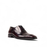 Men Brown Leather Shoes #4653