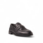 Men Black Leather Shoes #4681
