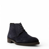 Men Navy Chamois HalfBoot #4717