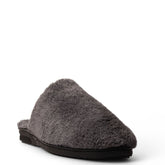 Men Grey Fur Slipper #4767