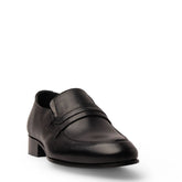 Men Black Leather Shoe #4768
