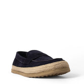 Men Navy Chamois Espadrilles #4777