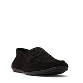 Men Black Chamois Espadrilles #4804