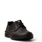 Men Black Leather Shoe #4847