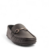 Men Black Leather Espadrilles #4850