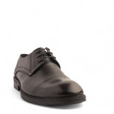 Men Black Leather Shoe #4902