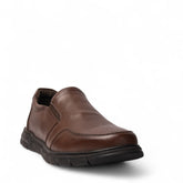 Men Brown Leather Shoes #4911