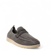 Europeon Union Men Grey Cloth Espadrilles #4925