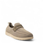 Europeon Union Men Grey Cloth Espadrilles #4926