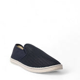 Europeon Union Men Dark Blue Cloth Espadrilles #4930